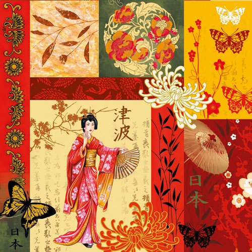 Rice Paper Decoupage Napkins