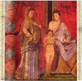 Pompeii Fresco Antiqued Decoupage Paper