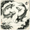 Koi Fish Decoupage Paper