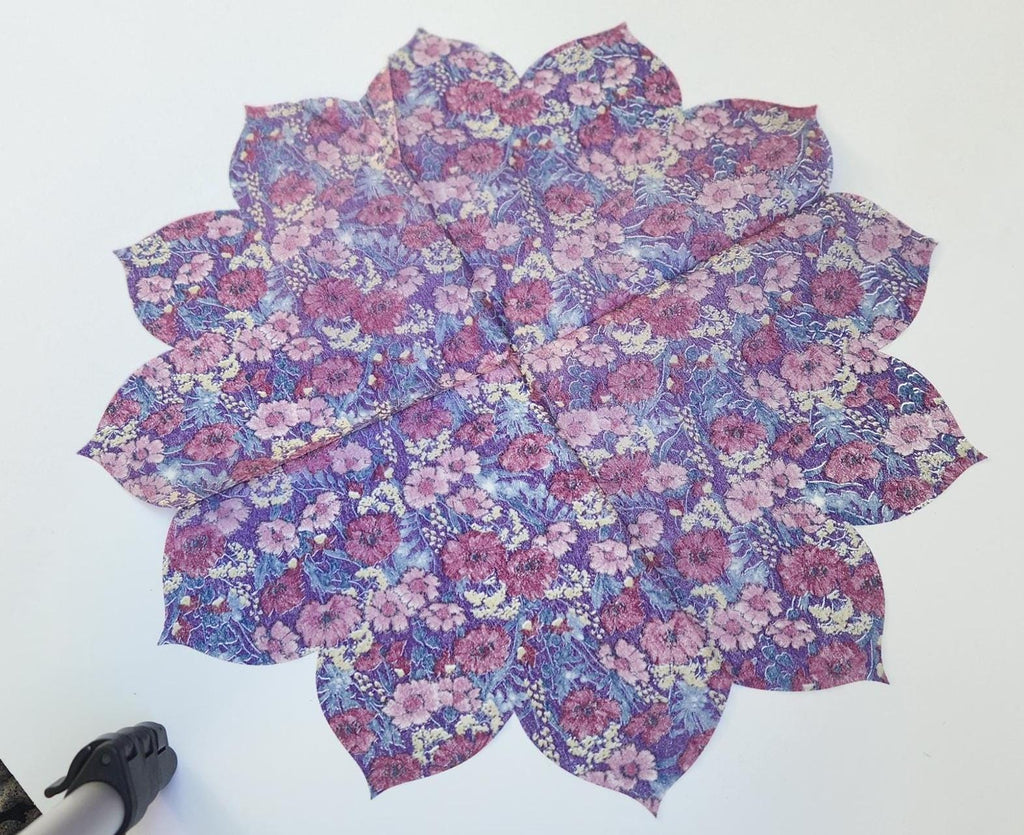 Moody Dainty Flowers Rice Paper Napkin