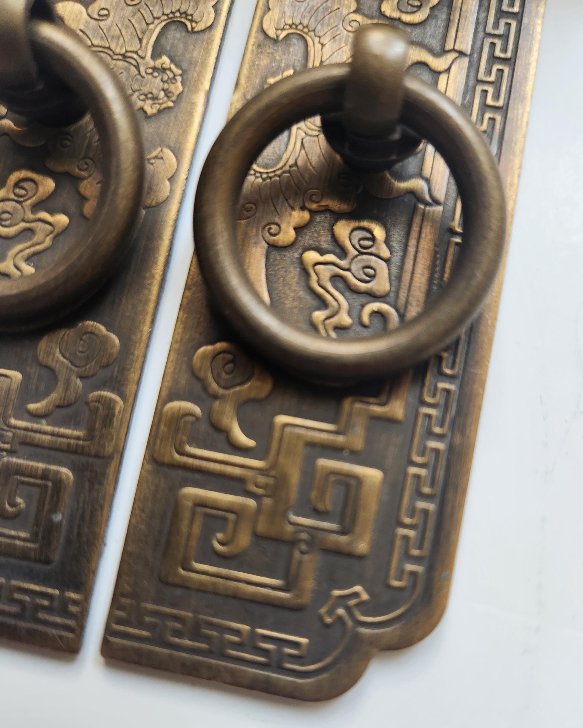 Asiana Chinese style furniture/cabinet Ring Pull Hardware SM to XL