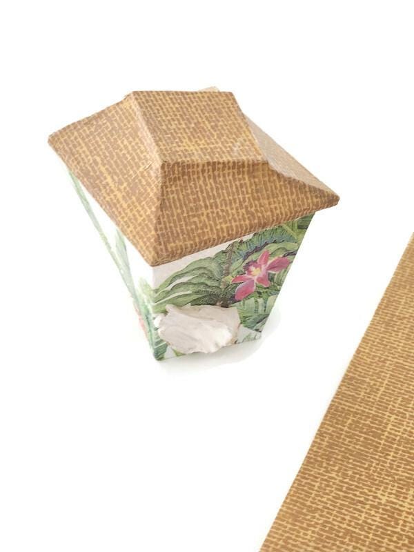Textured Printed Semi-Cooked Rice Paper for Furniture Art