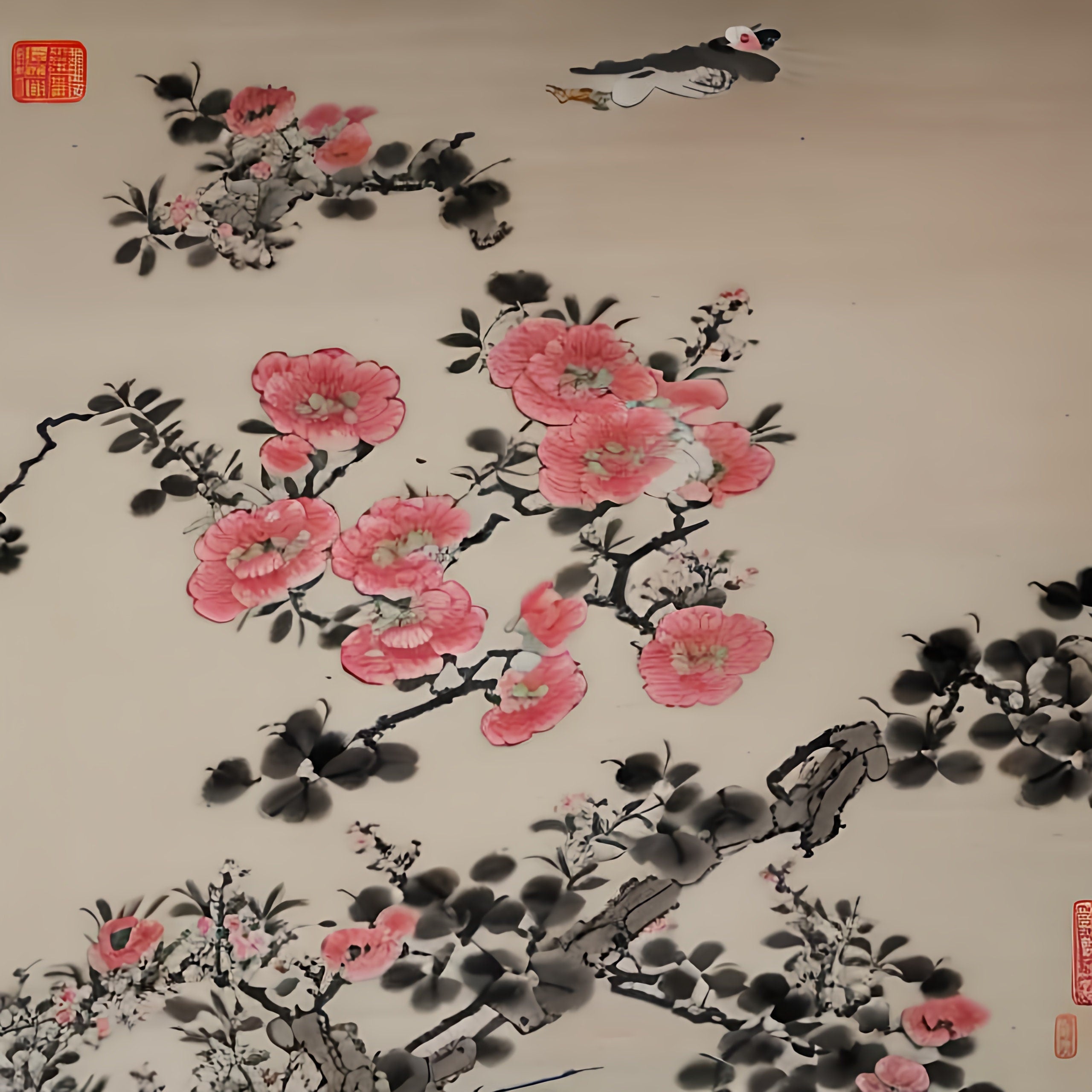 Vintage Japanese Decoupage Paper
