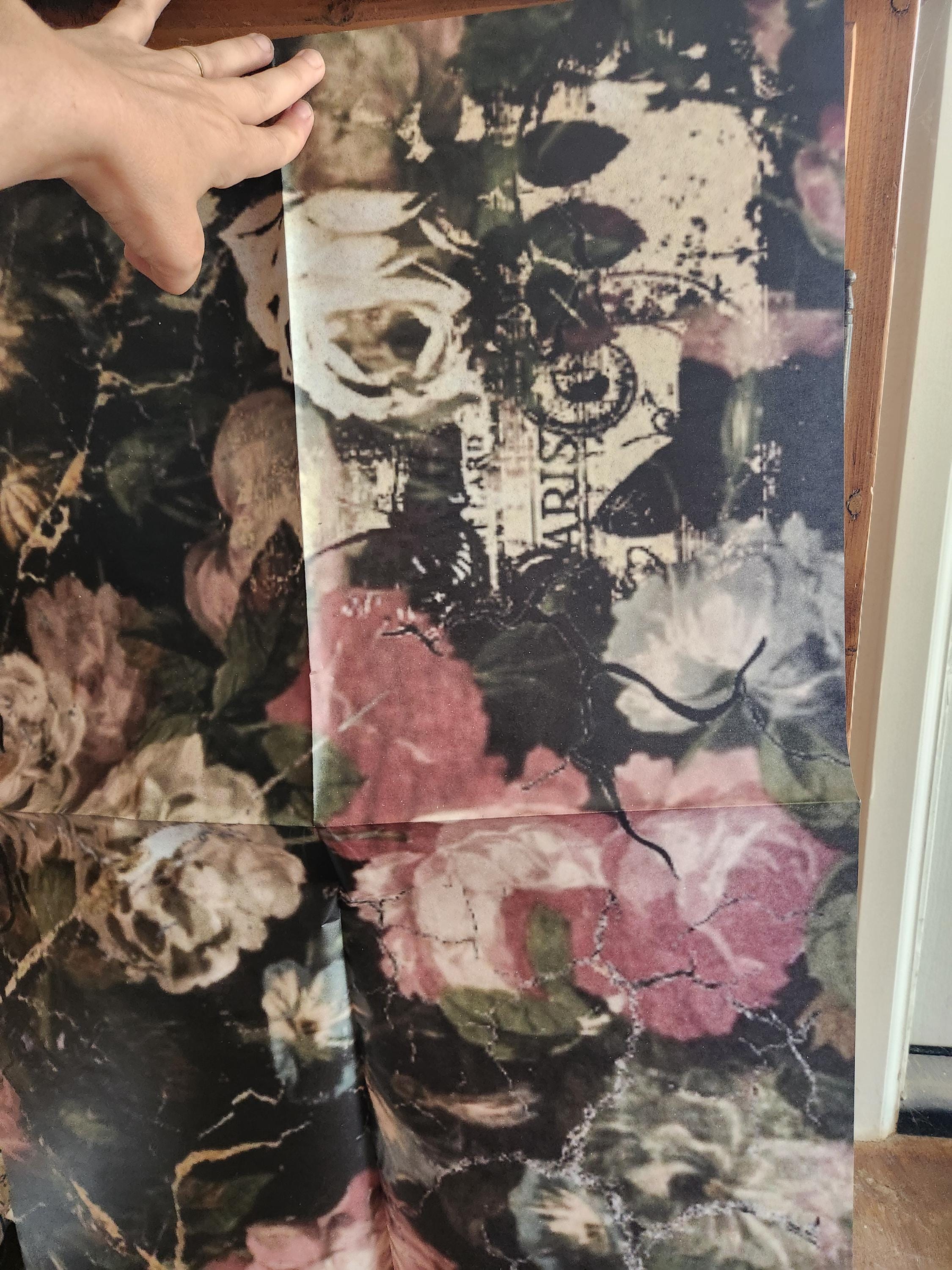 Midnight Garden Decoupage Paper