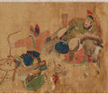 Chinese Horsemen Decoupage Paper
