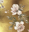 Gilded Oriental Flowers