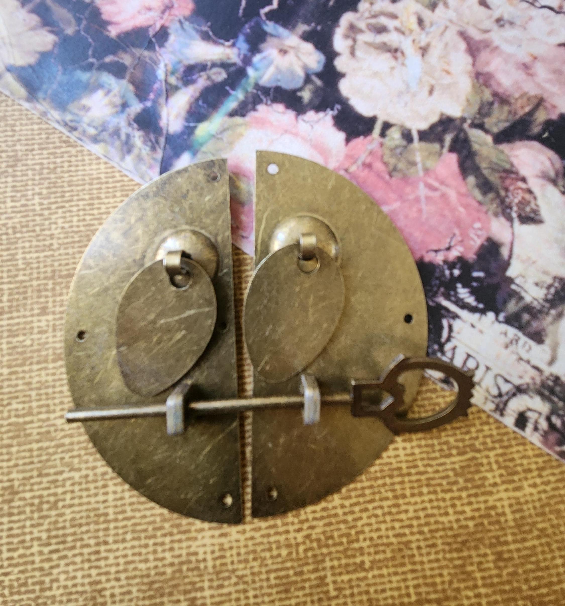 Antiqued Brass Asiana Furniture Hardware