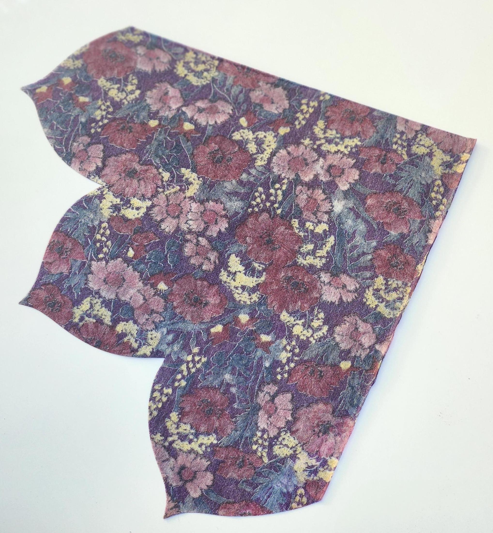 Moody Dainty Flowers Rice Paper Napkin